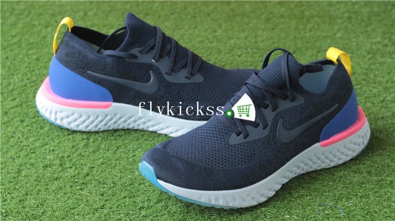 Nike Epic React Flyknit Racer Blue Navy